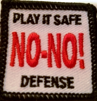 Girl Scout Self-Defense Patch Square
