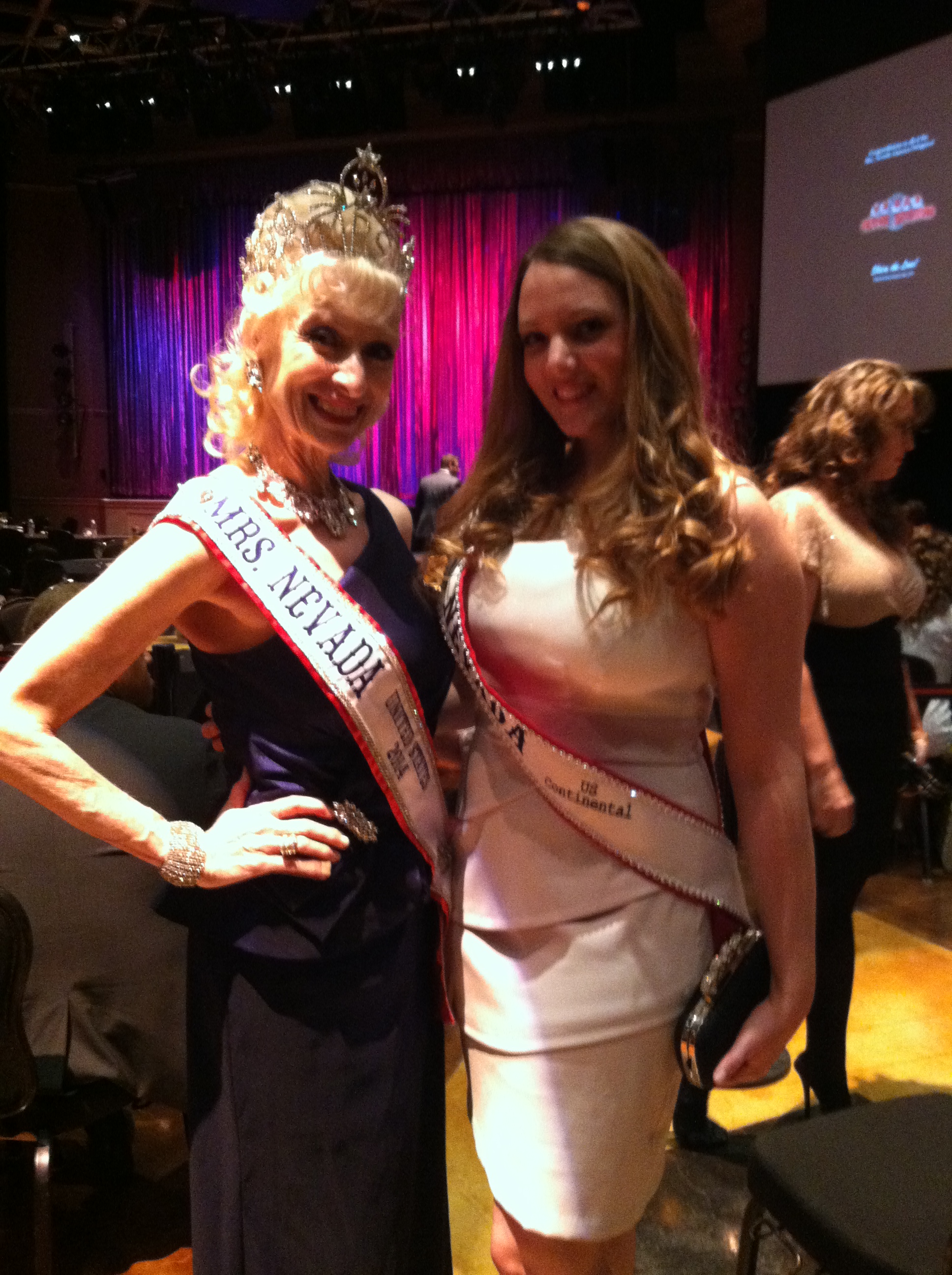 Patti Stewart Mrs. Nevada Defense In Heels