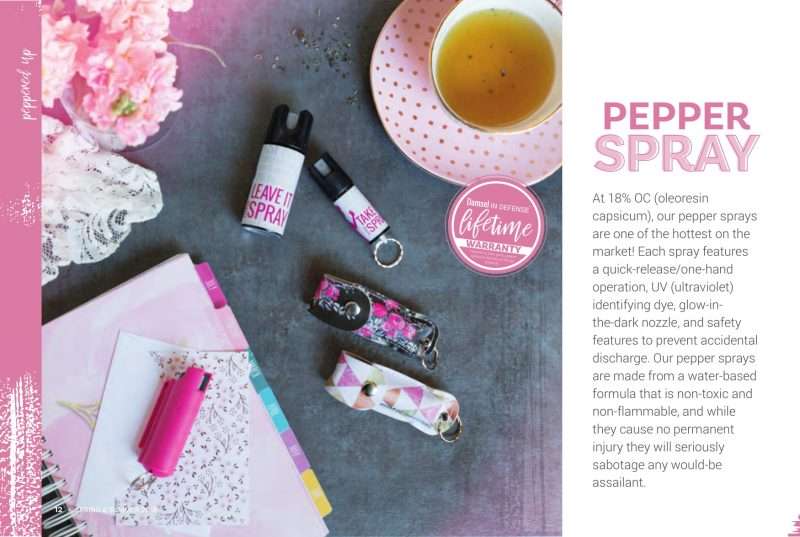 Damsel in Defense Pepper Spray Defense In Heels