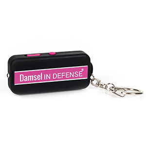 Damsel in Defense Holla His Personal Alarm. 120 decibel alarm