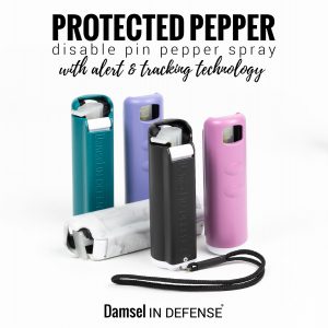 Damsel in Defense GPS pepper spray