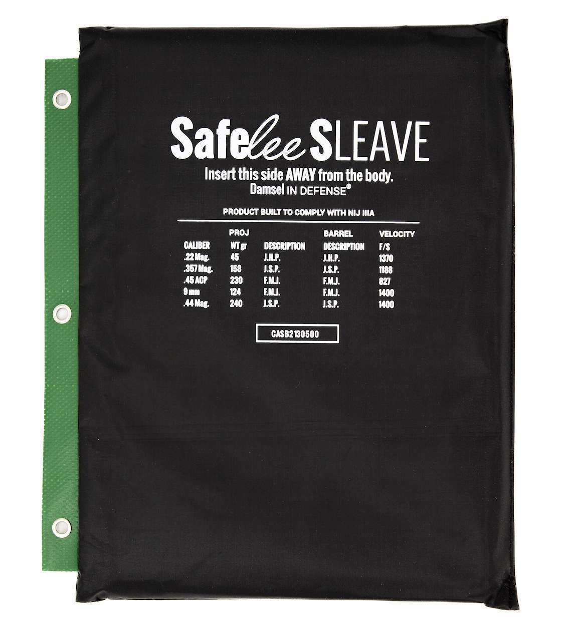 SafeLee Sleave 3 Ring Binder Bulletproof Panel Defense In Heels