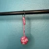 Pink Money Ball Keychain