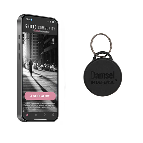 Defense in Heels Silent Signal Key Fob
