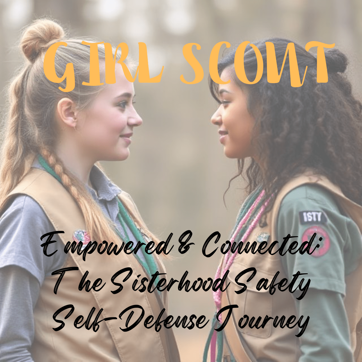 Girl Scout Sisterhood Journey in a day Defense in Heels